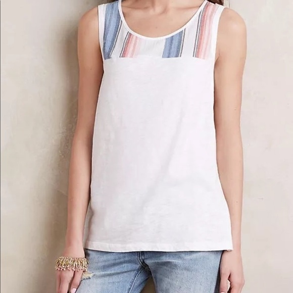 Nwt Anthro Little Yellow Button Coda Tunic Top S - Picture 2 of 13